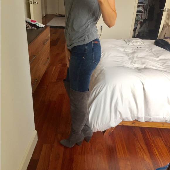 Vince Camuto Hollie Suede OTK Boot 5.5 - Picture 4 of 7